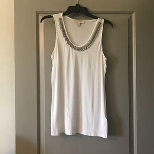 White Michael kors top